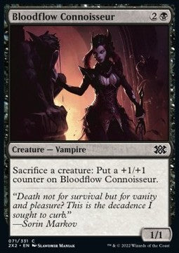 Bloodflow Connoisseur - Double Masters 2022 (Common) [2X2-71]