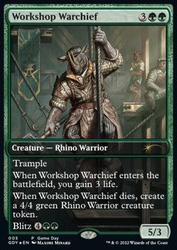 Workshop Warchief - Game Day Promos (Rare) [GDY-5]