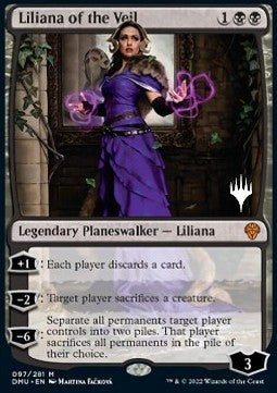 Liliana of the Veil (V.2) - Dominaria United: Promos (Mythic) [PDMU-97]