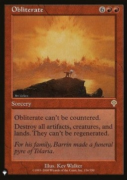 Obliterate