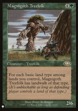 Magnigoth Treefolk - The List (Rare) [ZNL-82]