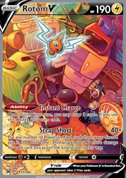 Rotom V - Lost Origin (Ultra Rare) [LOR-177]