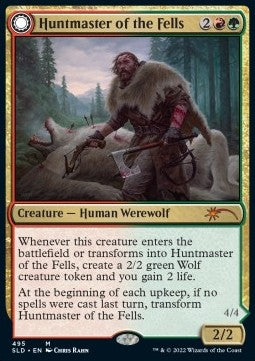 Huntmaster of the Fells / Ravager of the Fells - Secret Lair Drop Series: June Superdrop 2022 (Mythic) [SLDJS-495]