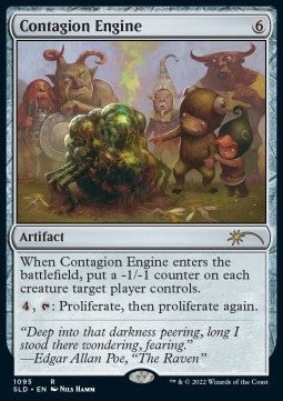 Contagion Engine - Secret Lair Drop Series: August Superdrop 2022 (Rare) [SLDAUS-1095]