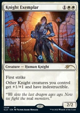 Knight Exemplar - Secret Lair Drop Series: August Superdrop 2022 (Rare) [SLDAUS-1044]