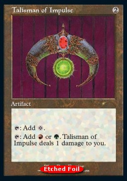 Talisman of Impulse (V.2) - Secret Lair Drop Series: August Superdrop 2022 (Rare) [SLDAUS-1055]