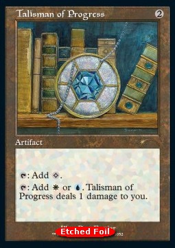 Talisman of Progress (V.2) - Secret Lair Drop Series: August Superdrop 2022 (Rare) [SLDAUS-1052]