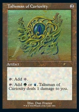 Talisman of Curiosity (V.1) - Secret Lair Drop Series: August Superdrop 2022 (Rare) [SLDAUS-1061]