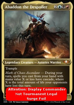 Abaddon the Despoiler (V.3) - Universes Beyond: Warhammer 40,000 (Special) [40K-178]