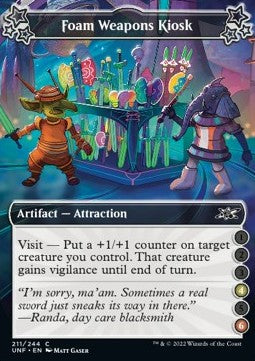 Foam Weapons Kiosk (V.1) - Unfinity (Common) [UNF-211]