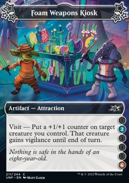Foam Weapons Kiosk (V.3) - Unfinity (Common) [UNF-211]