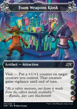 Foam Weapons Kiosk (V.4) - Unfinity (Common) [UNF-211]