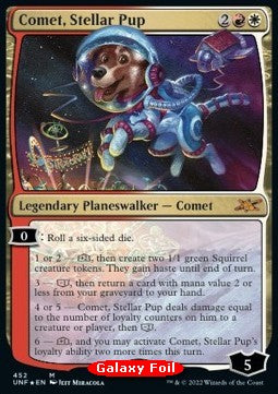 Comet, Stellar Pup (V.2) - Unfinity: Extras (Mythic) [XUNF-452]