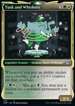 Tusk and Whiskers (V.1) - Unfinity: Extras (Uncommon) [XUNF-273]