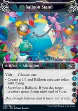 Balloon Stand (V.1) - Unfinity (Uncommon) [UNF-200]