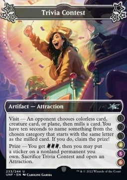 Trivia Contest (V.6) - Unfinity (Uncommon) [UNF-233]