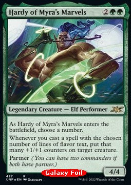 Hardy of Myra's Marvels (V.2) - Unfinity: Extras (Rare) [XUNF-427]