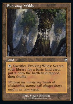 Evolving Wilds - Commander: The Brothers' War (Common) [BRC-184]