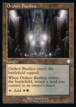 Orzhov Basilica - Commander: The Brothers' War (Uncommon) [BRC-191]