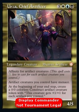 Urza, Chief Artificer (V.2) - Commander: The Brothers' War: Extras (Special) [XBRC-40]