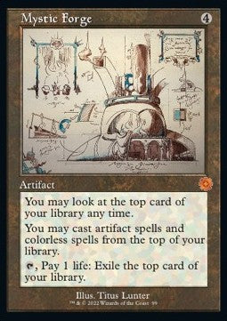 Mystic Forge (V.2) - Retro Frame Artifacts (Mythic) [BRR-99]