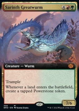 Sarinth Greatwurm - The Brothers' War: Extras (Mythic) [XBRO-358]