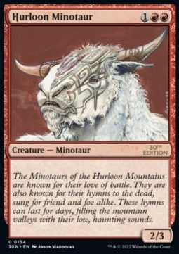 Hurloon Minotaur (V.1) - 30th Anniversary Edition (Common) [30A-154]