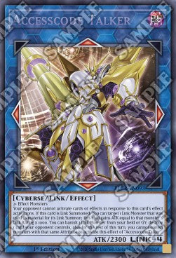 Accesscode Talker (V.1 - Secret Rare) - Battles of Legend: Crystal Revenge (Secret Rare) [BLCR-093]