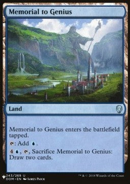 Memorial to Genius - The List (Uncommon) [ZNL-243]