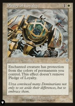 Pledge of Loyalty - The List (Uncommon) [ZNL-24]