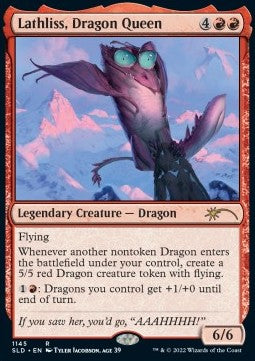 Lathliss, Dragon Queen (V.1) - Secret Lair Drop Series: Extra Life 2022 (Rare) [SLDXL2-1145]
