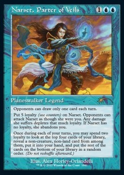 Narset, Parter of Veils - Secret Lair Drop Series: December Superdrop 2022 (Rare) [SLDDCM-1041]