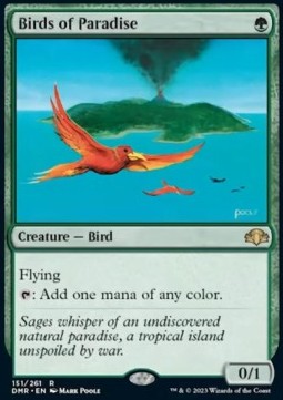 Birds of Paradise - Dominaria Remastered (Rare) [DMR-151]