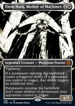 Elesh Norn, Mother of Machines (V.1) - Phyrexia: All Will Be One: Extras (Mythic) [XONE-298]