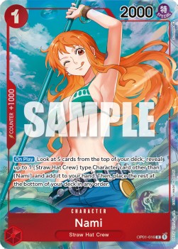 Nami (OP01-016) (V.2) - Romance Dawn (Alternate Art) [OP01-016]