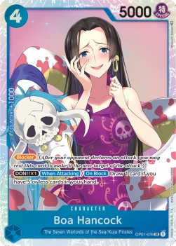 Boa Hancock (OP01-078) (V.1) - Romance Dawn (Super Rare) [OP01-078]