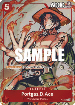 Portgas.D.Ace (P-028) (V.1) - Promos (Promo) [P-028]
