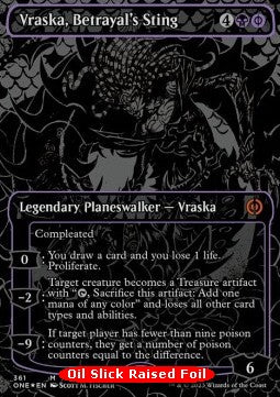 Vraska, Betrayal's Sting (V.3) - Phyrexia: All Will Be One: Extras (Mythic) [XONE-361]