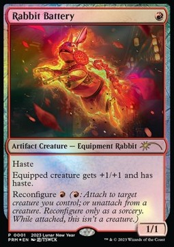 Rabbit Battery - 2023 Lunar New Year Promos (Rare) [23LNY-1]