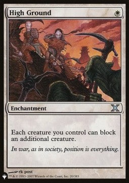 High Ground - The List (Uncommon) [ZNL-20]
