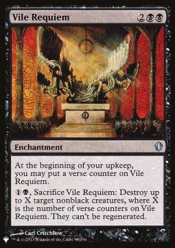 Vile Requiem - The List (Uncommon) [ZNL-98]
