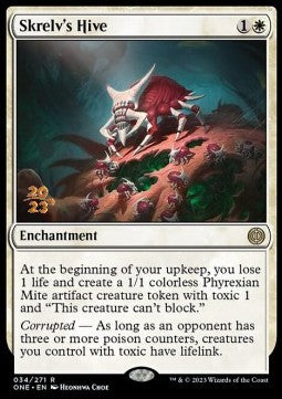 Skrelv's Hive (V.1) - Phyrexia: All Will Be One: Promos (Rare) [PONE-34]