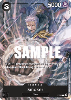 Smoker (P-025) (V.1) - Promos (Promo) [P-025]