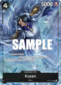 Kuzan (OP02-096) (V.2) - Paramount War (Alternate Art) [OP02-096]