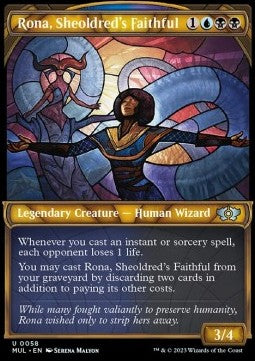 Rona, Sheoldred's Faithful (V.1) - Multiverse Legends (Uncommon) [MUL-58]