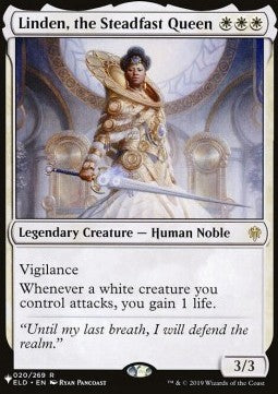 Linden, the Steadfast Queen - The List (Rare) [ZNL-20]