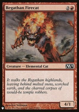 Regathan Firecat - The List (Common) [ZNL-150]
