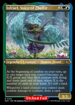 Jolrael, Voice of Zhalfir (V.2) - March of the Machine: The Aftermath: Extras (Rare) [XMAT-133]