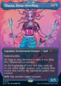 Thassa, Deep-Dwelling - Secret Lair Drop Series: Spring Superdrop 2023 (Mythic) [SLDSP3-1279]