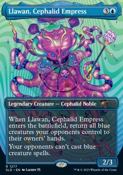 Llawan, Cephalid Empress - Secret Lair Drop Series: Spring Superdrop 2023 (Rare) [SLDSP3-1277]